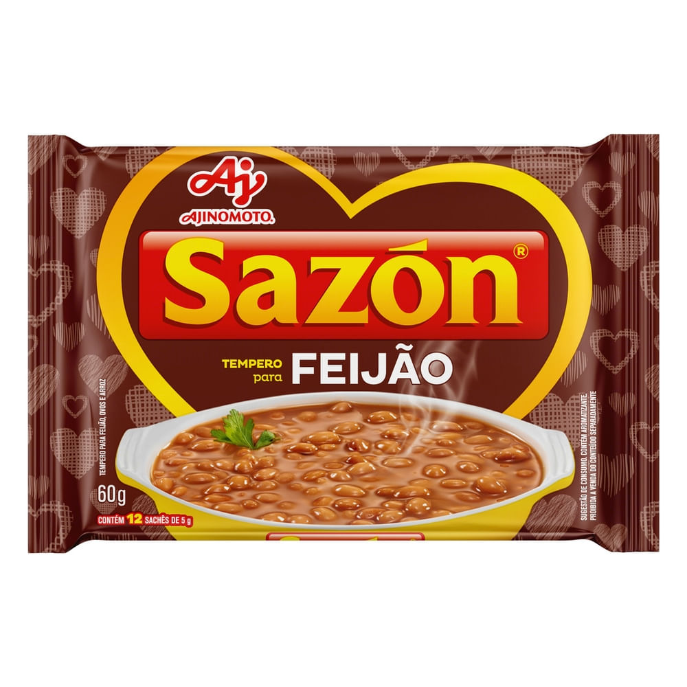 Tempero em Pó Sazón Feijão 60g