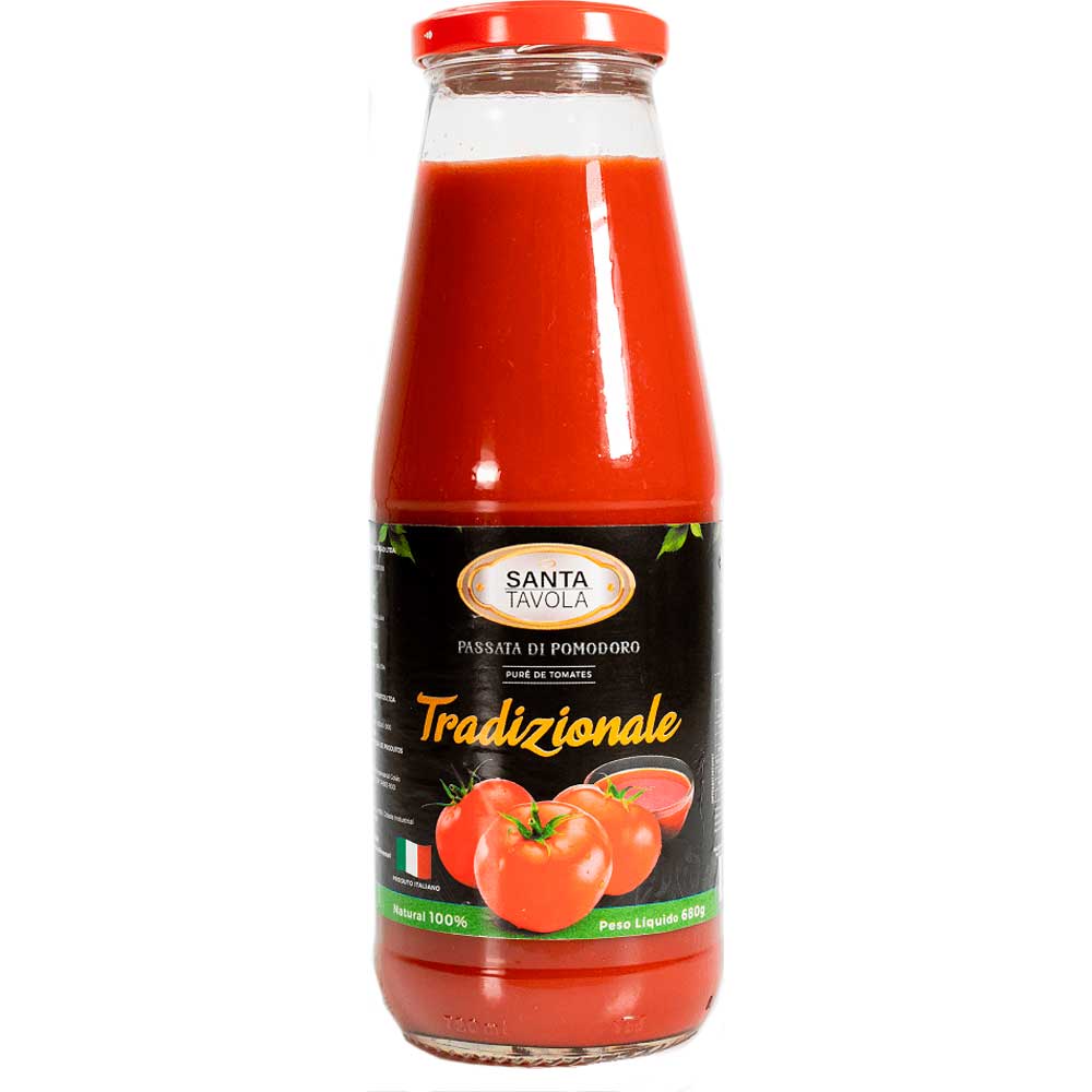 Passata de Tomate Santa Tavola Tradicional 680g