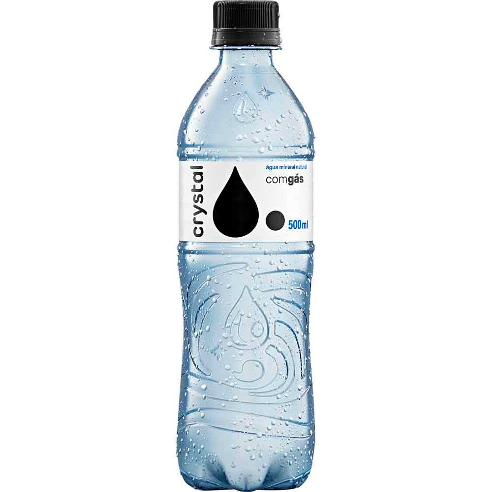 Água Mineral Crystal com Gás 500ml