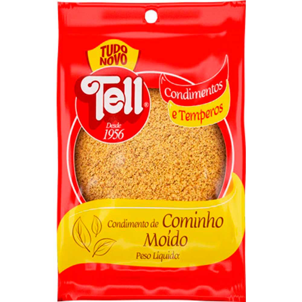 Cominho Tell Moído 20g