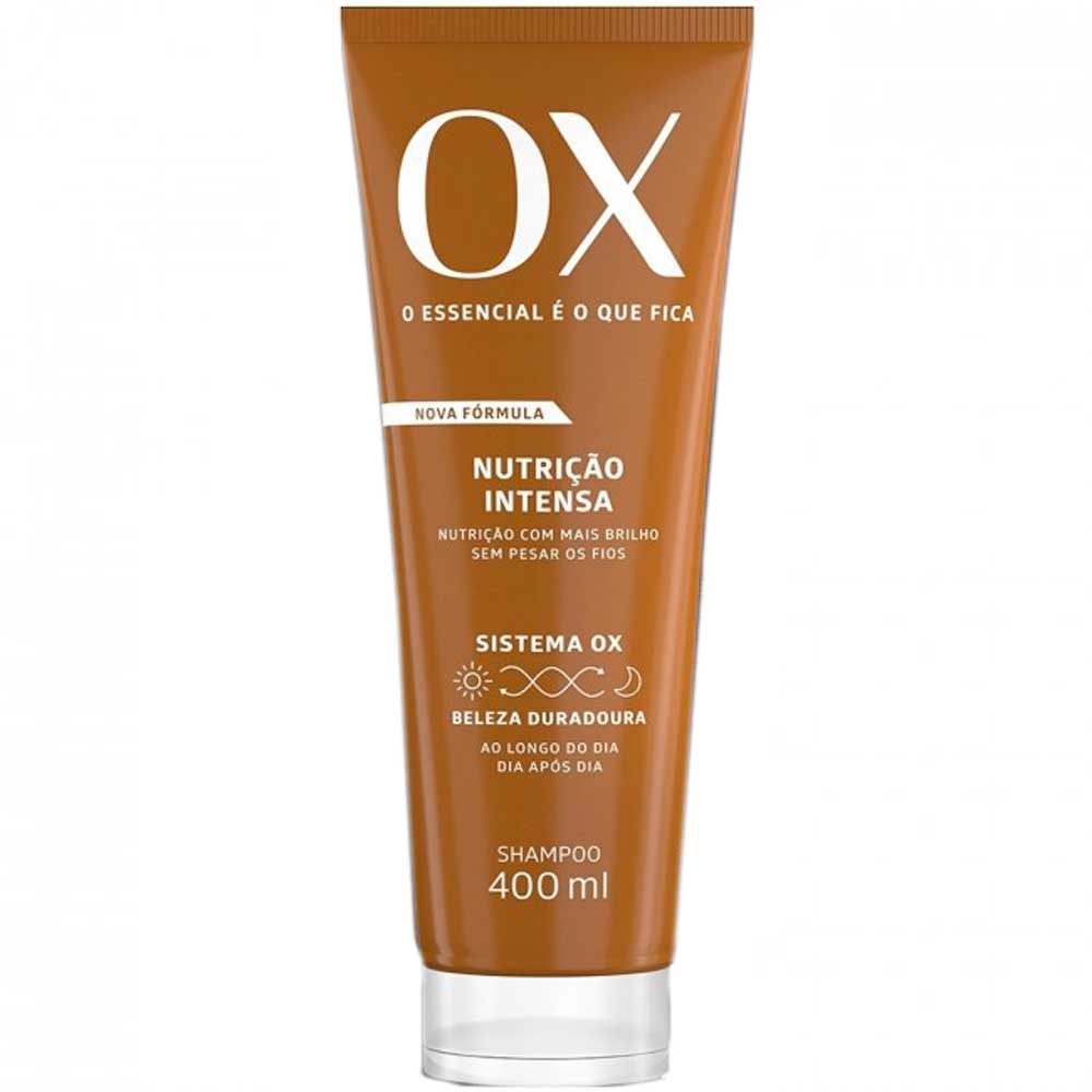 Shampoo OX Nutrição Intensa 400ml - fortatacadistamobile