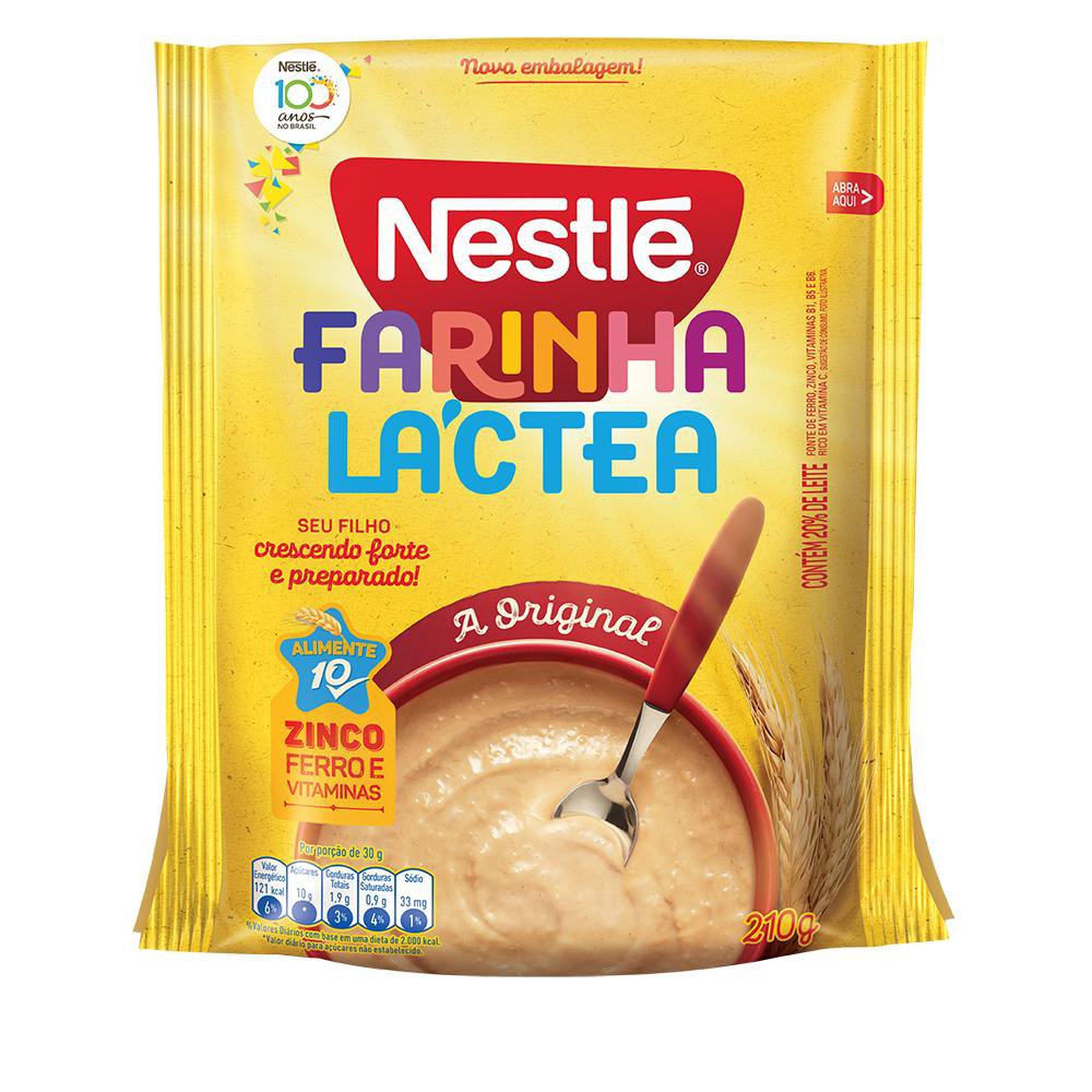 Farinha Láctea Nestlé Original Sachê 210g