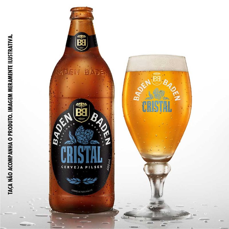 Cerveja Baden Baden Cristal 600ml - fortatacadistamobile