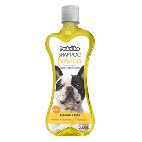 Shampoo-Caes-e-Gatos-Petbrill-Neutro-500ml Shampoo-Caes-e-Gatos-Petbrill-Neutro-500ml