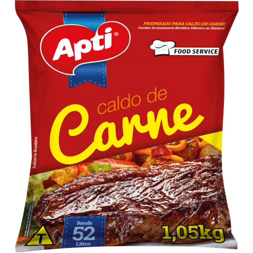 Caldo em Pó de Carne Apti 1,05kg
