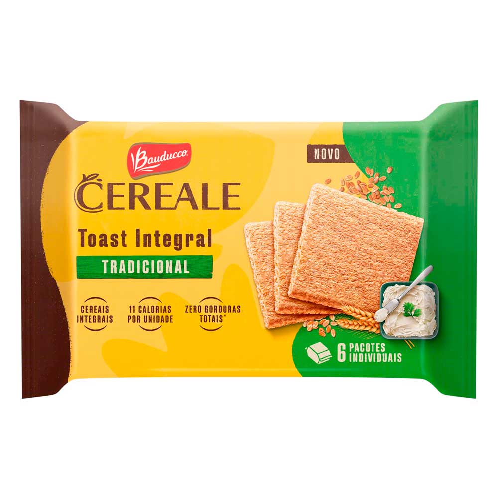 Torrada Bauducco Cereale Integral Toast 128g