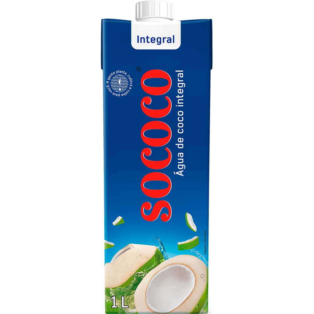 Água de Coco Sococo 1 Litro