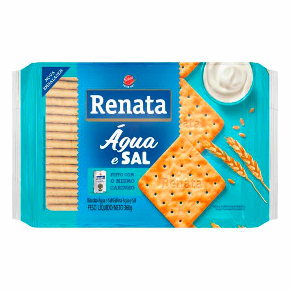 Biscoito Água e Sal Renata 360g
