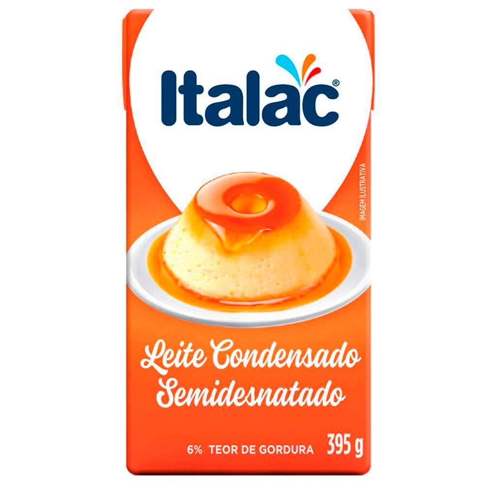 Leite Condensado Italac Semidesnatado 395g