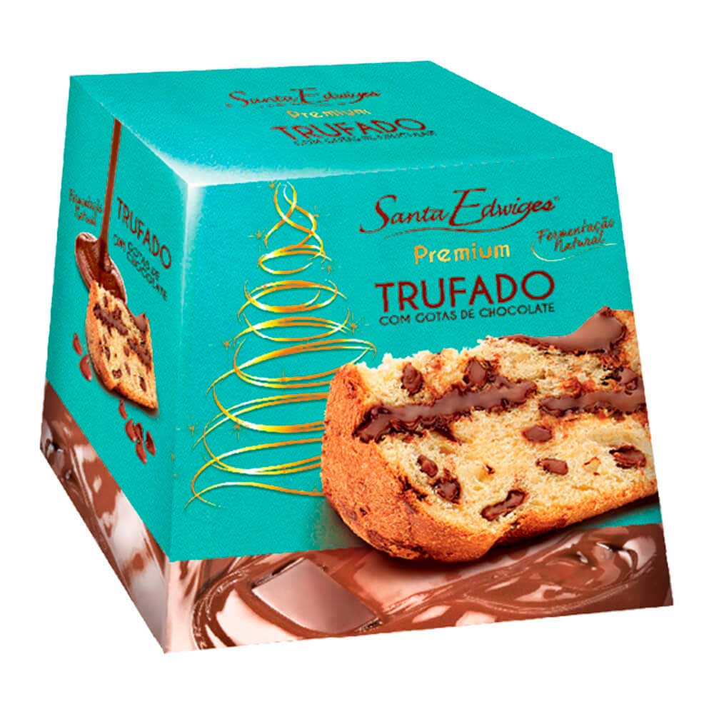 Santa Edwiges Trufado com Gotas de Chocolate 500g