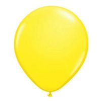 695173-Balao-Latex-Junco-Liso-Amarelo-N6.5-Com-50-unidades