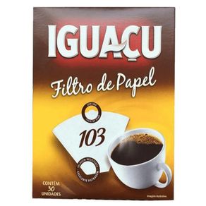 1577425-Filtro-de-Papel-Iguacu-103-Com-30-Unidades 1577425-Filtro-de-Papel-Iguacu-103-Com-30-Unidades