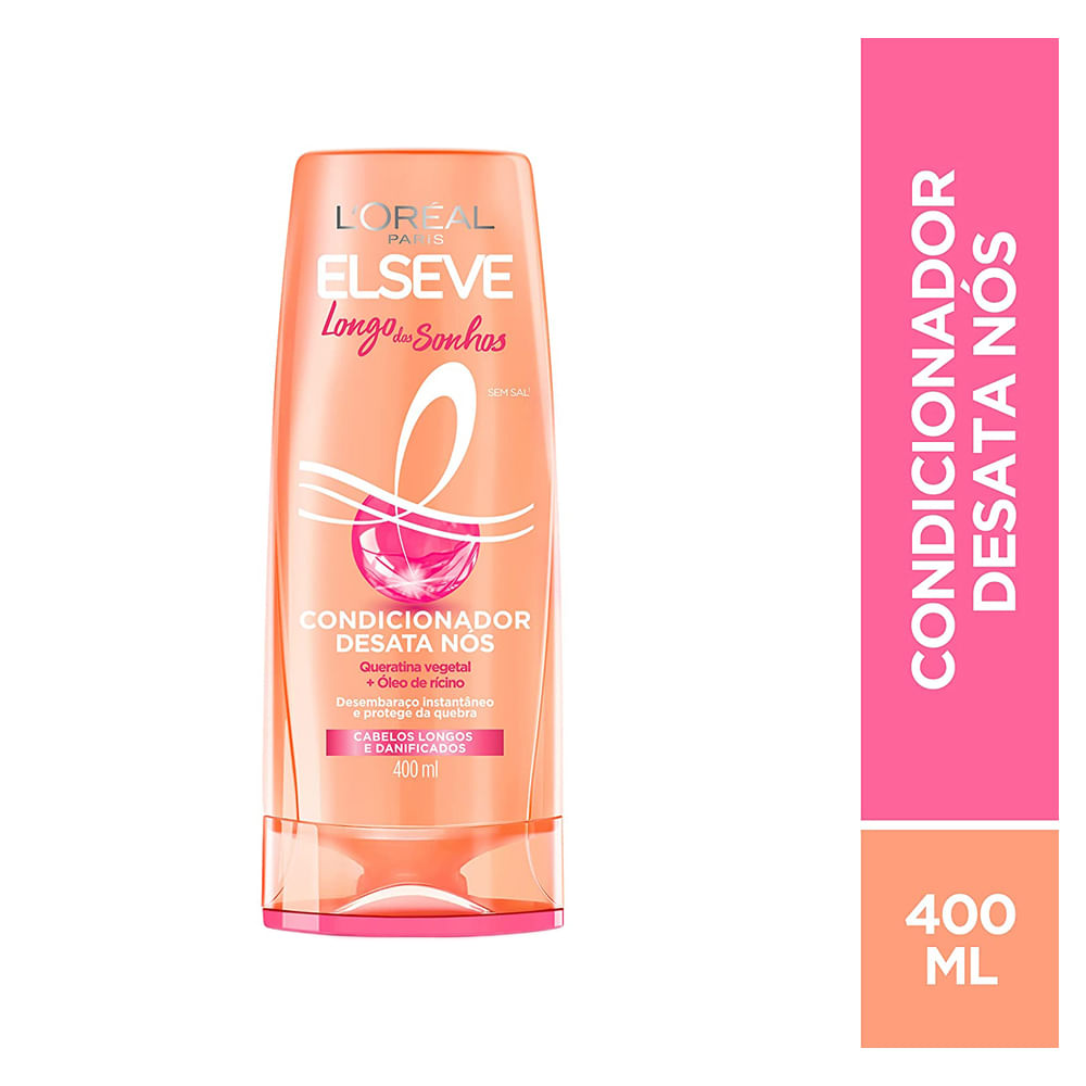 Condicionador Elseve Longo dos Sonhos 400ml