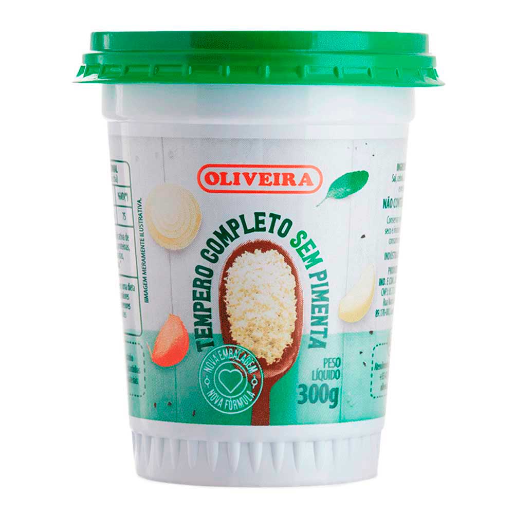 Tempero Completo Oliveira Sem Pimenta 300g