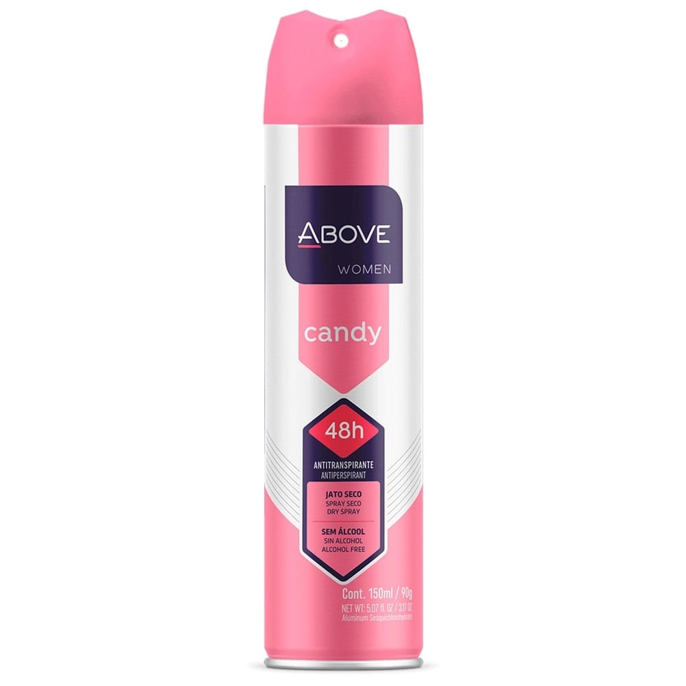 Desodorante Aerossol Above Candy Women 150ml