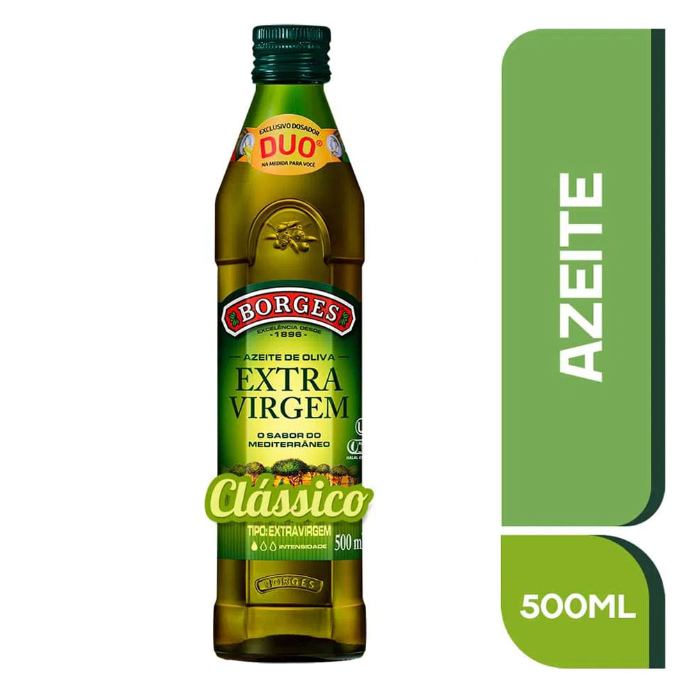 Azeite de Oliva Borges Extra Virgem Vidro 500ml