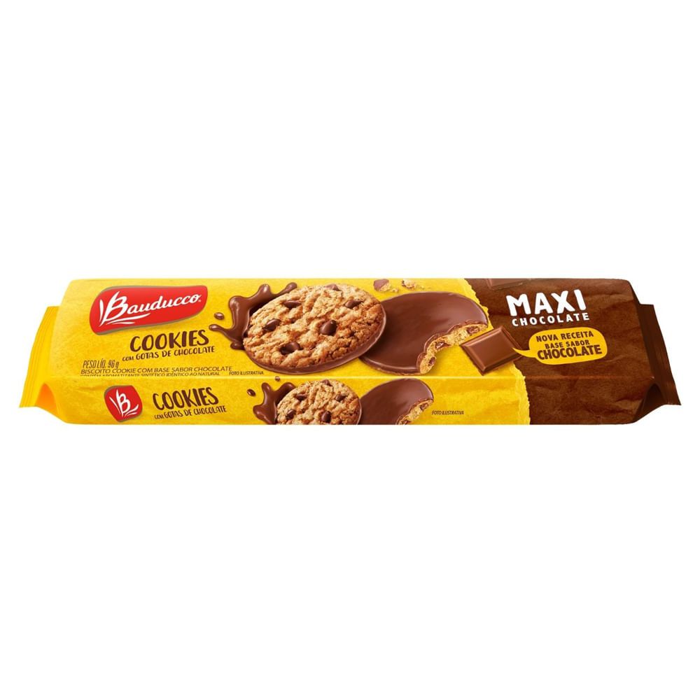 Cookies Bauducco Maxi Chocolate 96g