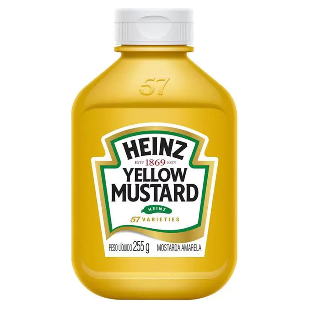 Mostarda Heinz Squeeze 255g