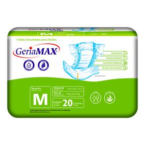 Fralda-Geriatrica-Geriamax-Tamanho-m-Com-26-Unidades Fralda-Geriatrica-Geriamax-Tamanho-m-Com-26-Unidades