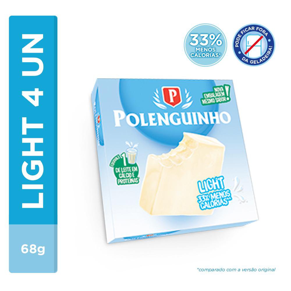 Queijo Processado Polenghi Poleguinho Light 68g