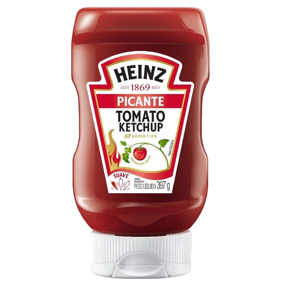 Ketchup Heinz Picante Bisnaga 397g