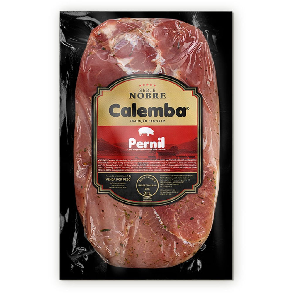 Pernil Suíno Temperado Calemba kg