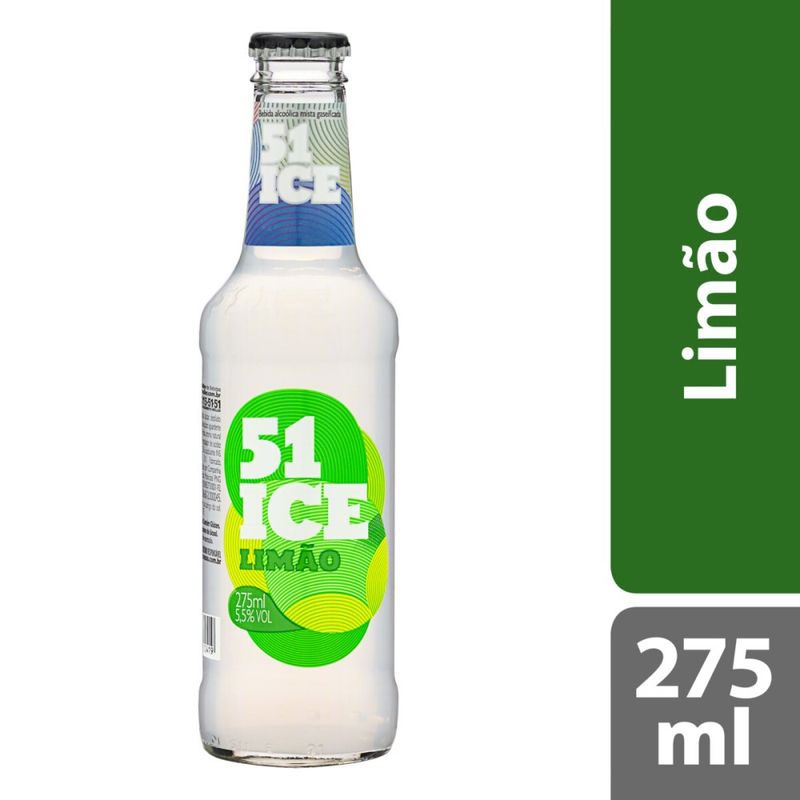 nao【購入時プロフ必読】  Bebida Mista 51 Ice Limão 275ml - fortatacadistamobile