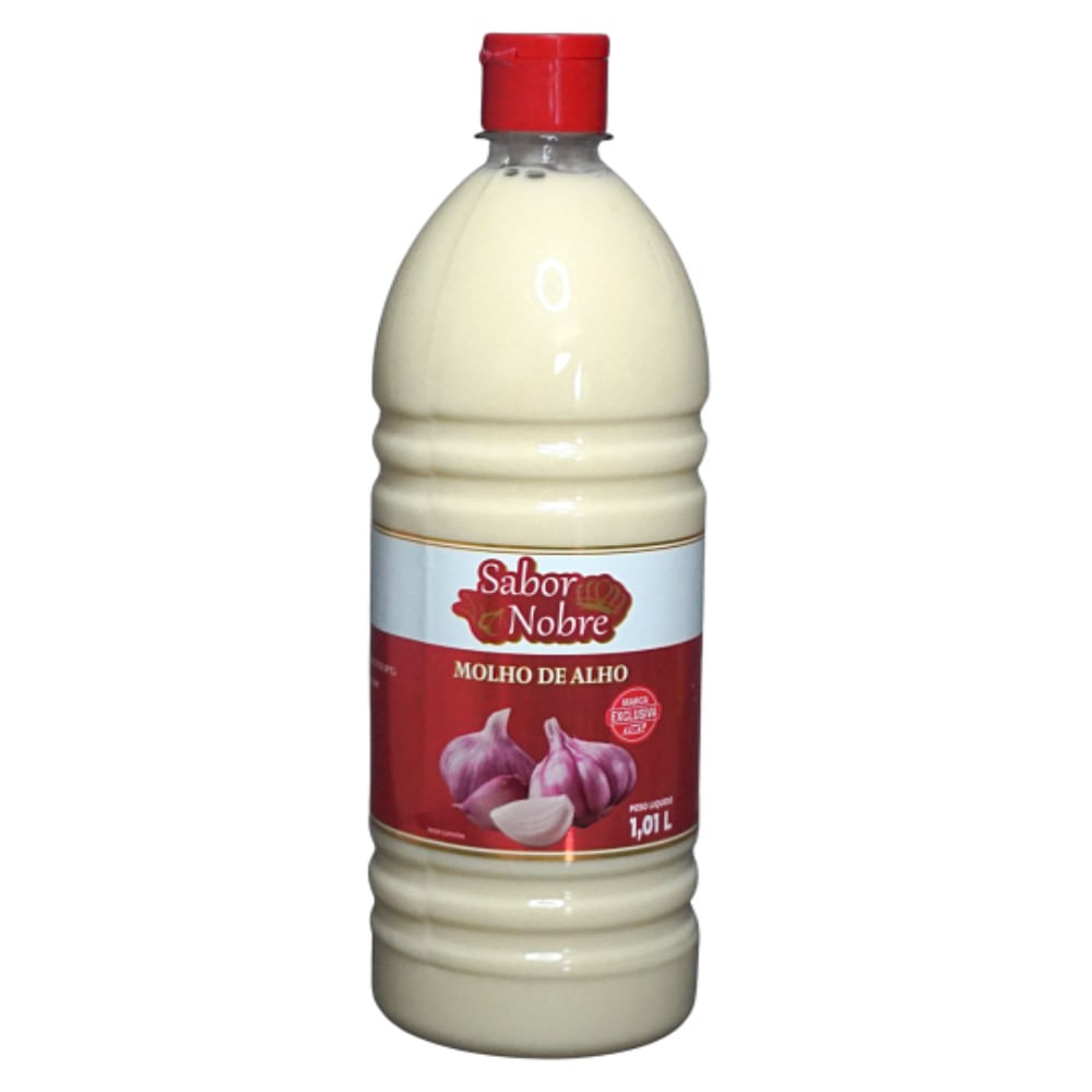 Molho de Alho Sabor Nobre 1,01 Litro