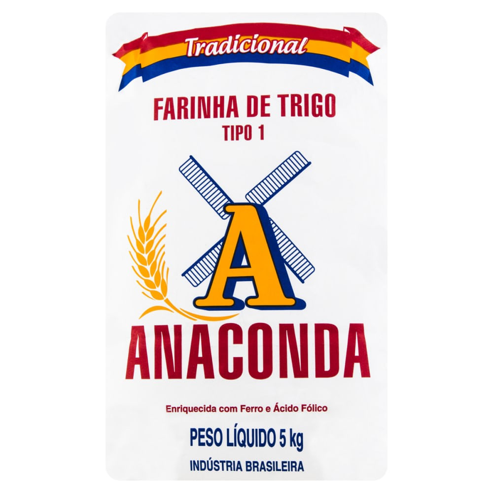 Farinha de Trigo Anaconda Tipo1 5kg