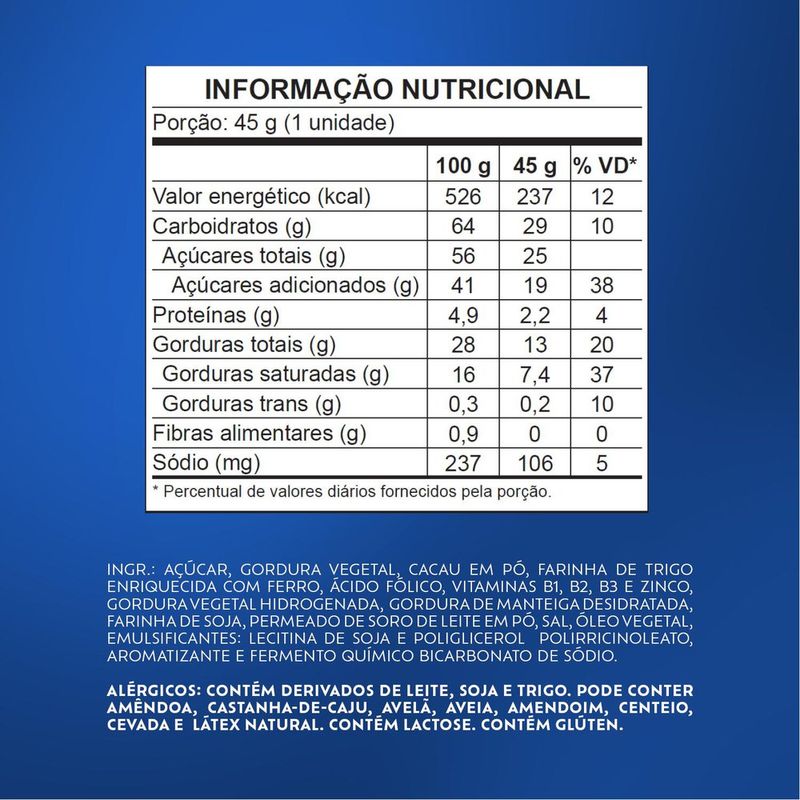 Chocolate Bis Xtra Black 45g LACTA - Loja Santo Antonio