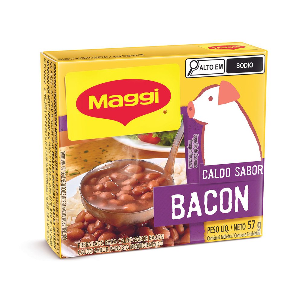 Caldo Maggi Bacon 57g