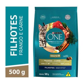 7891000321881---NESTLE®-PURINA®-ONE®-Racao-Seca-para-gatos-filhotes-todas-as-racas-Frango-e-Carne-500g.jpg