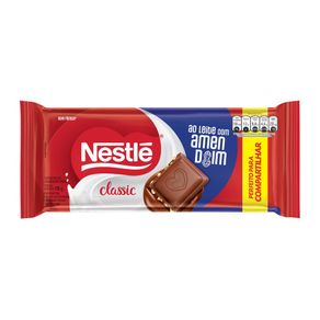 Chocolate Nestlé Classic ao Leite com Amendoim 150g Chocolate Nestlé Classic ao Leite com Amendoim 150g