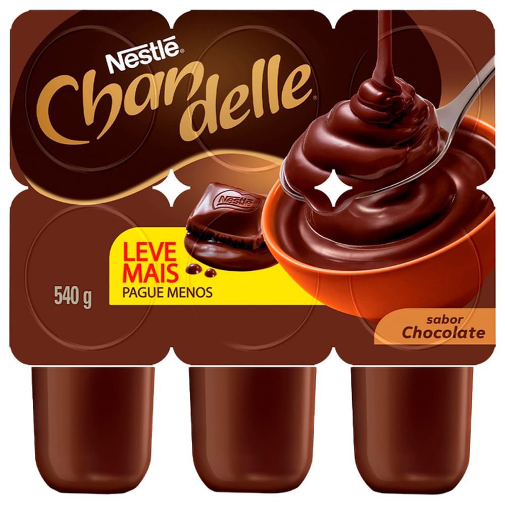 Sobremesa Láctea Chandelle Chocolate 540g