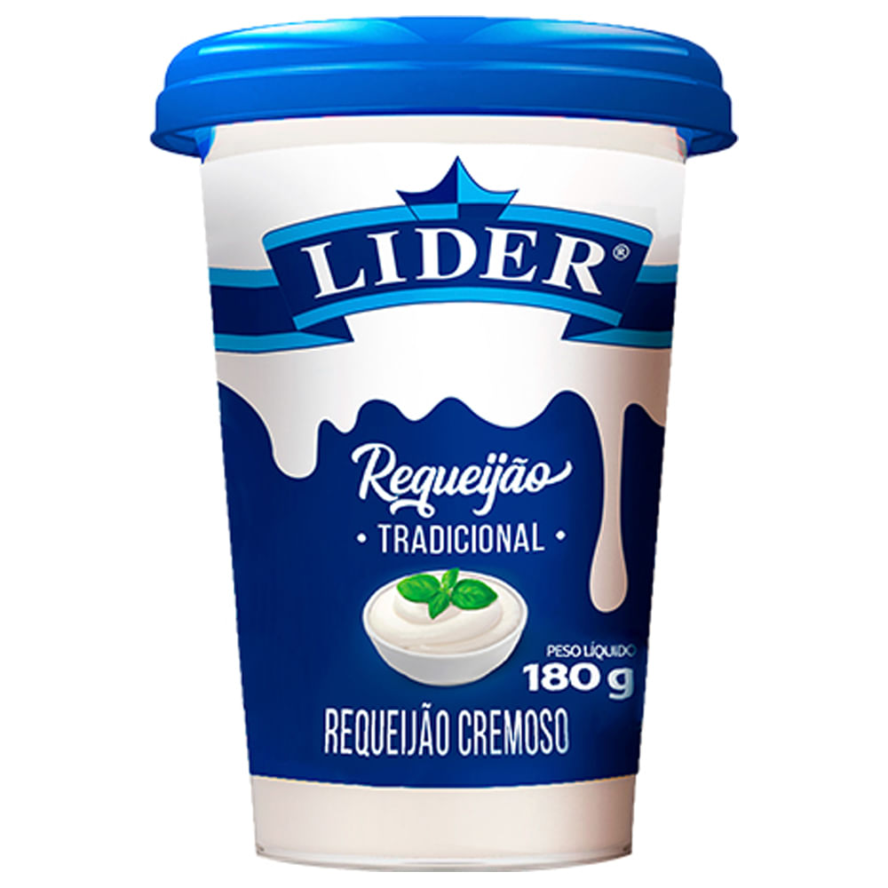 Requeijão Cremoso Líder Tradicional 180g