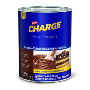 Recheio e Cobertura Nestlé Charge Lata 2,4kg