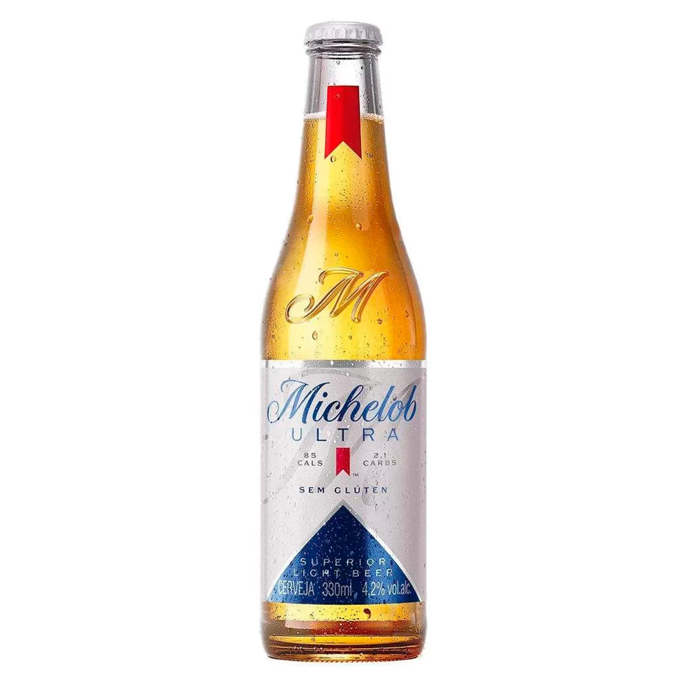 Cerveja Michelob Ultra Superior Light Beer Long Neck 330ml