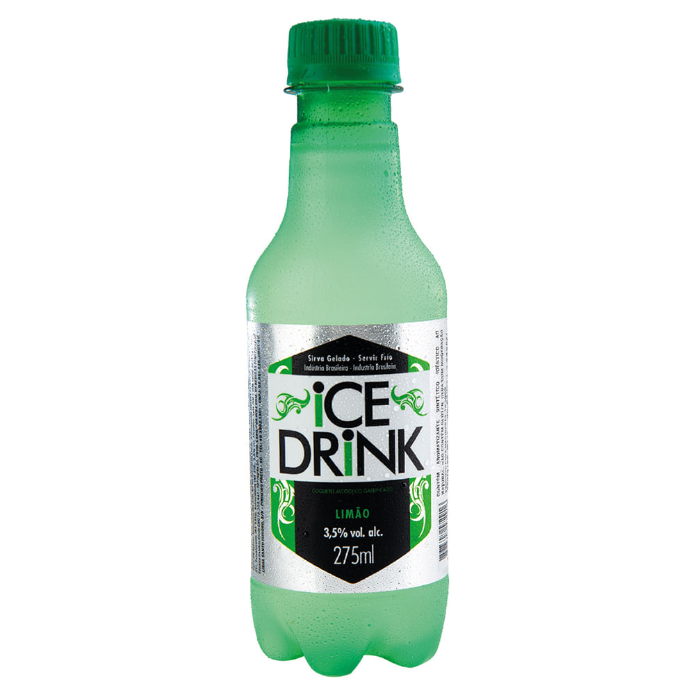 Bebida Mista Ice Drink Limão Pet 275ml