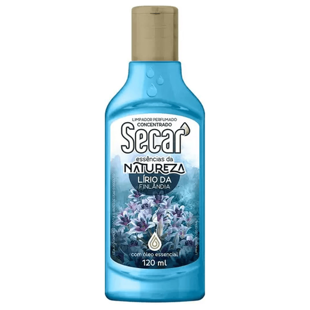 Limpador Perfumado Secar Concentrado Lírio da Finlândia 120ml