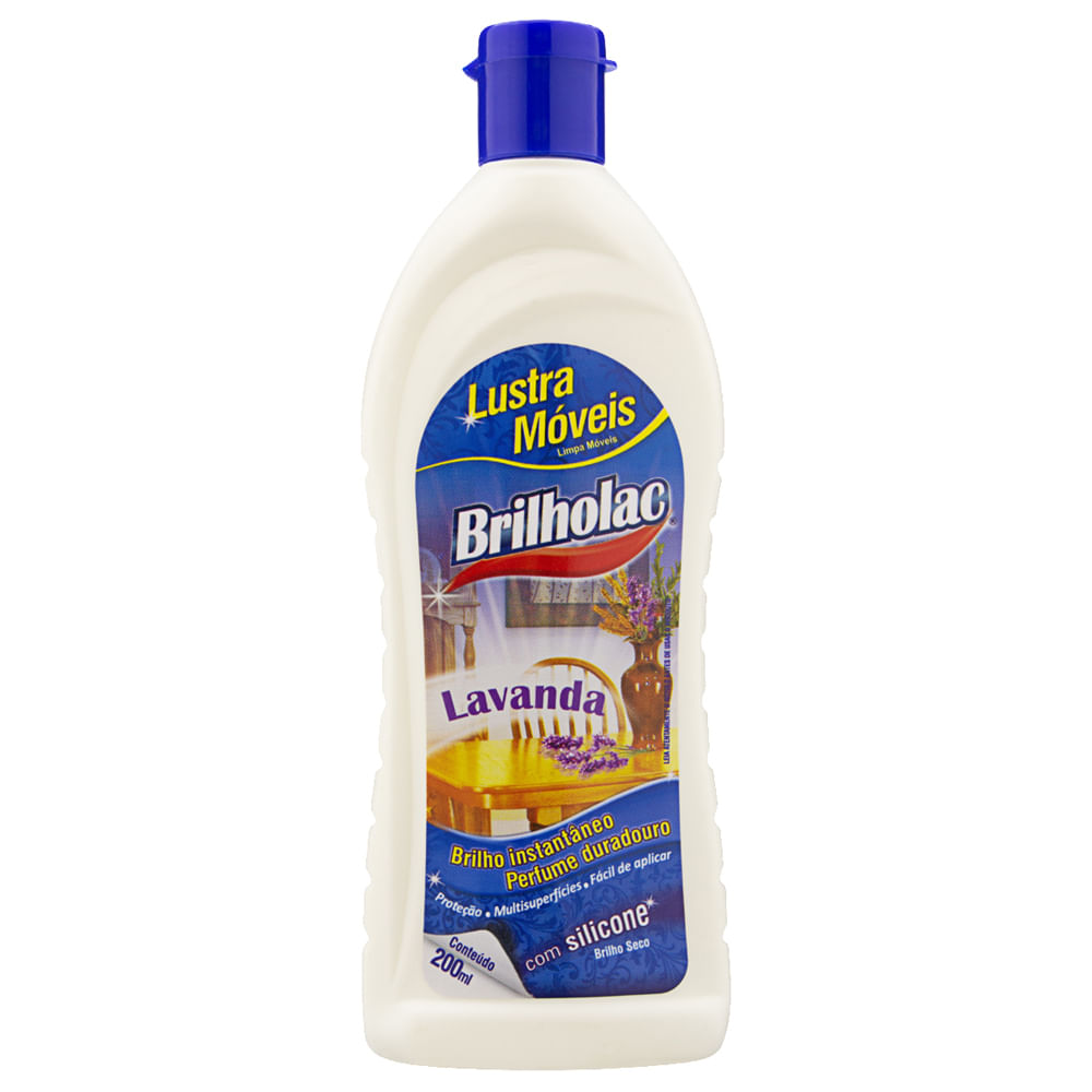 Lustra Móveis Brilholac Lavanda 200ml