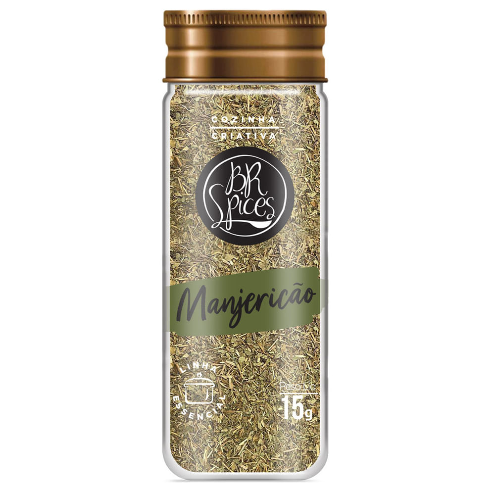 Manjericão Br Spices Vidro 15g