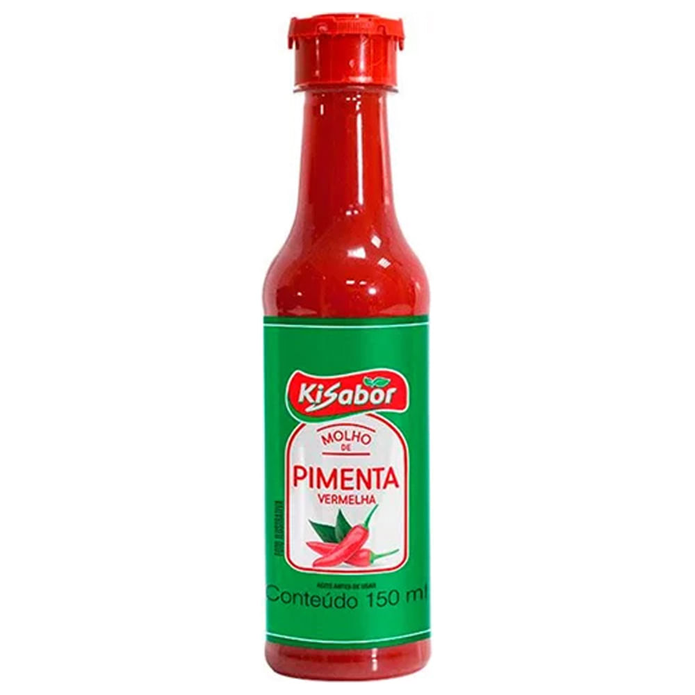 Molho de Pimenta Kisabor Tradicional 150ml