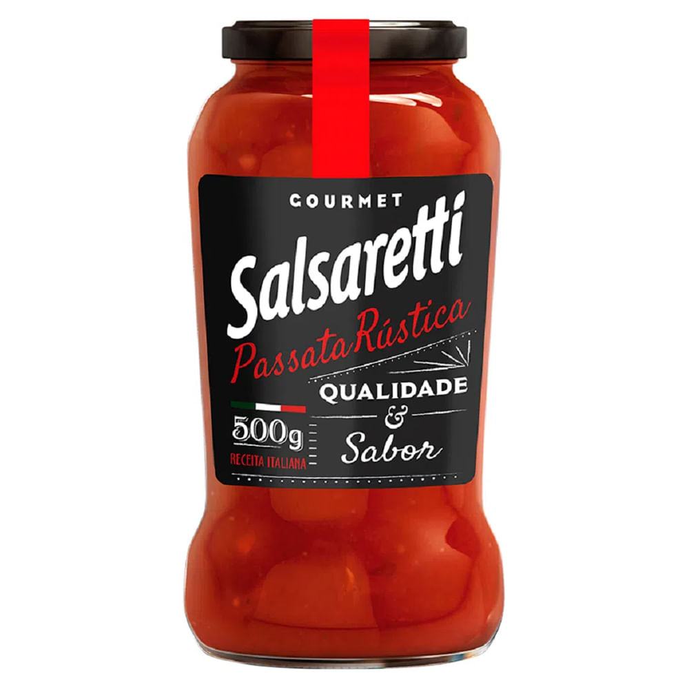 Passata Rústica Salsaretti com Pedaços 500g
