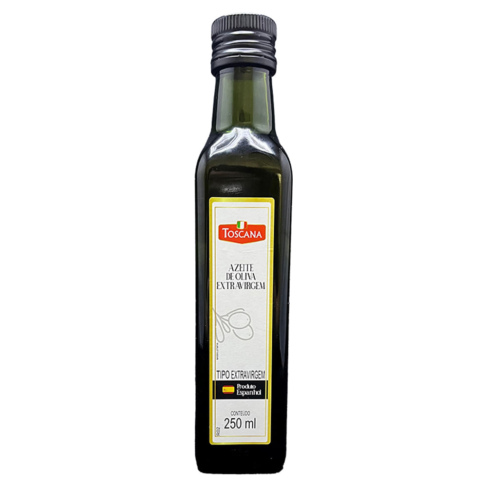 Azeite Espanhol Toscana Extra Virgem Vidro 250ml