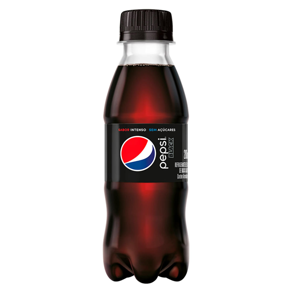 Refrigerante Pepsi Black Zero Açúcar Pet 200ml