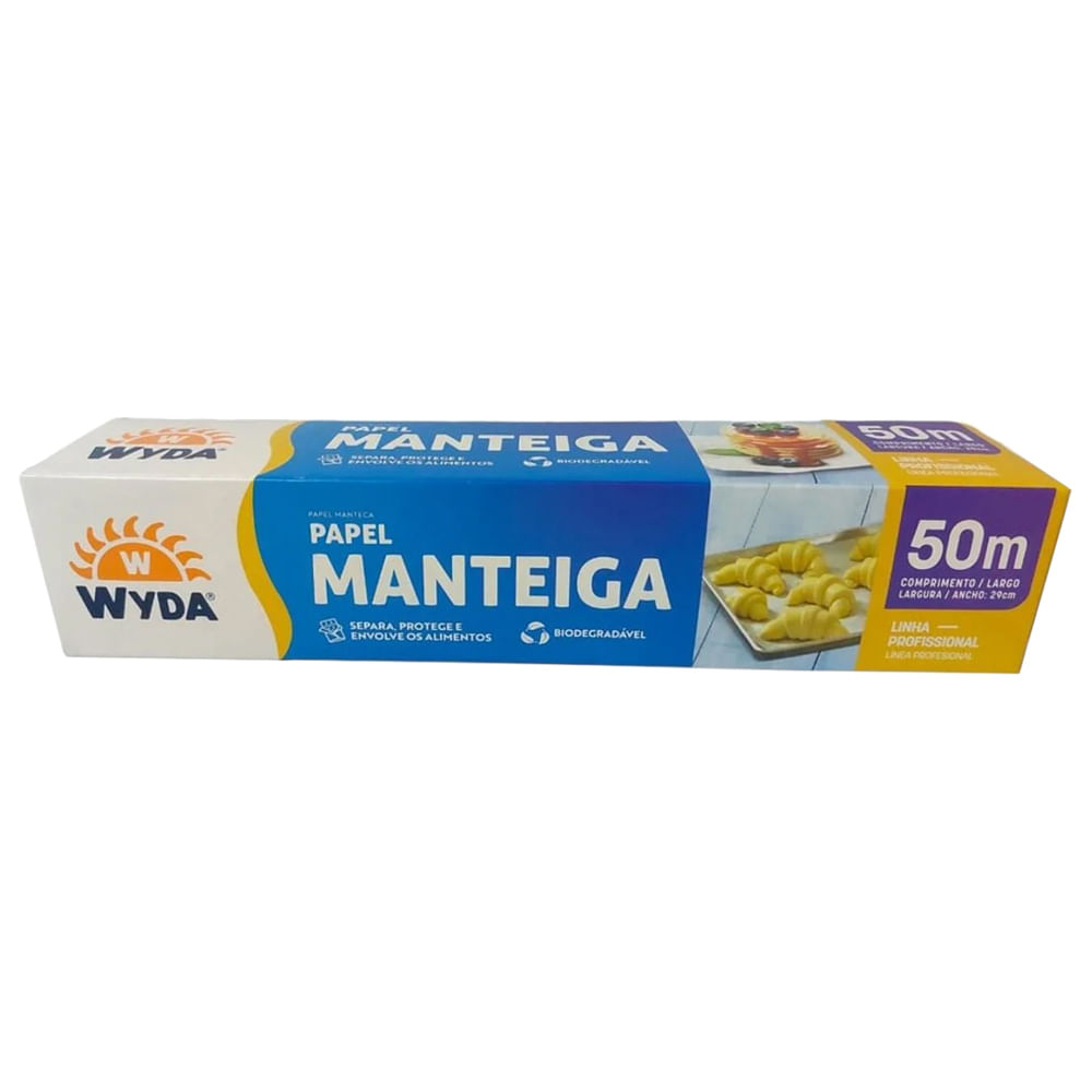 Papel Manteiga Wyda 29X50cm