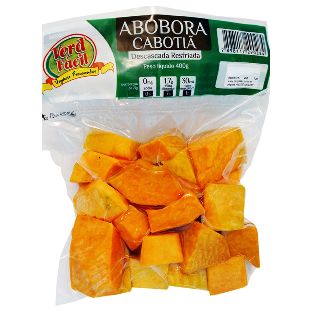 Abóbora Moranga Verd Fácil 400g