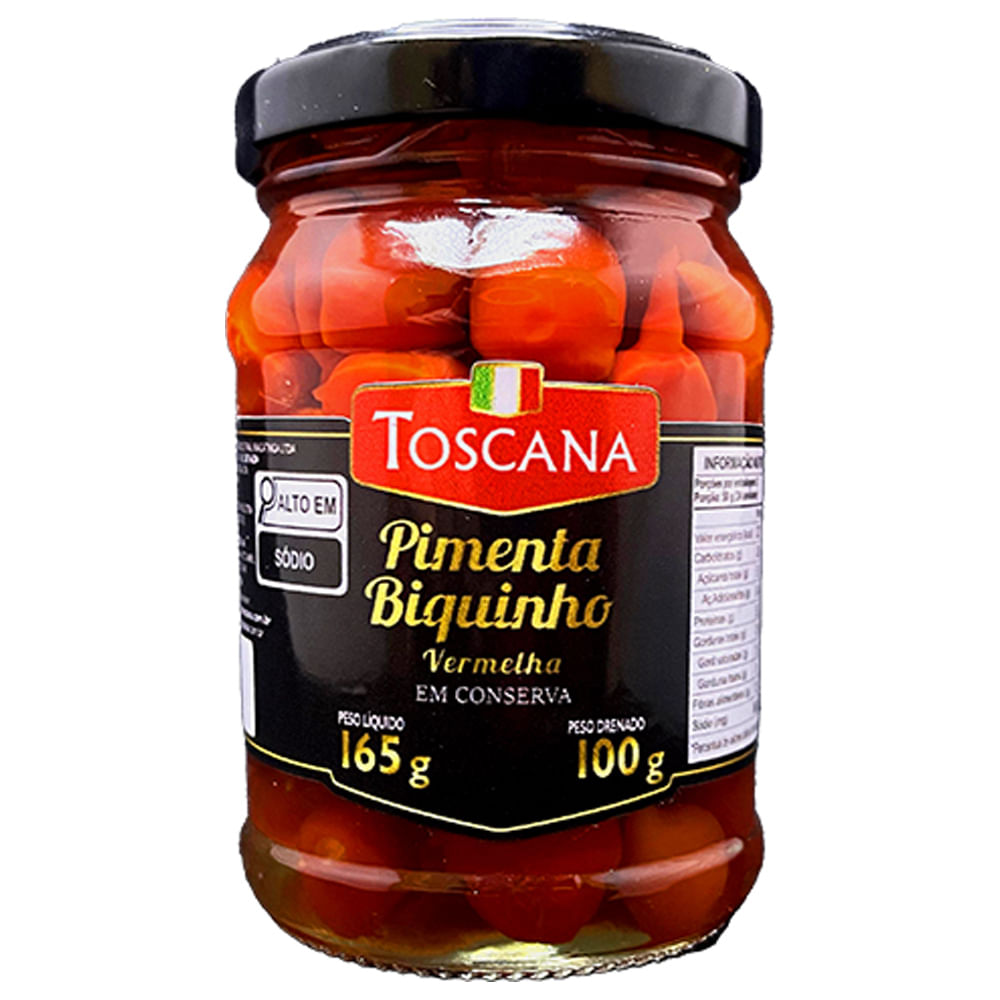Pimenta Biquinho Toscana 100g