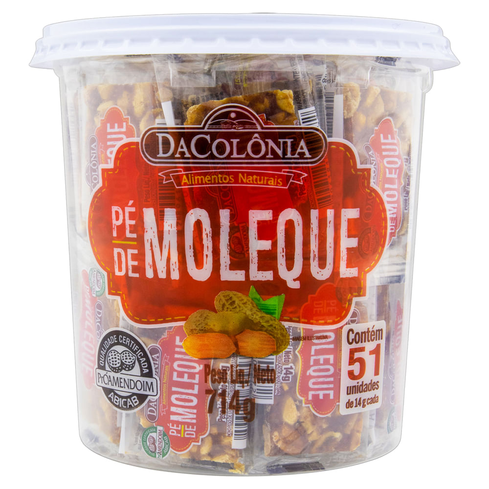 Pé de Moleque DaColônia Pote 714g