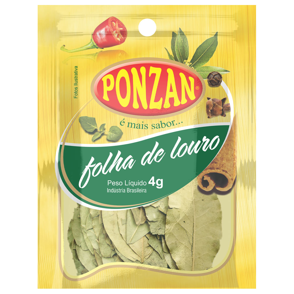 Folha de Louro Ponzan 4g